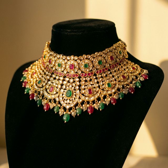 Modern Gold Choker